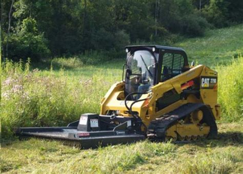 skid steer with brush cutter rental in morehead city nc|skid steer mower blade rental.